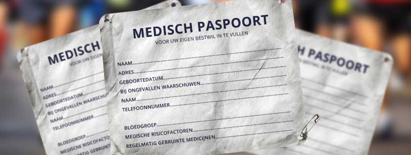 startnummers medisch paspoort