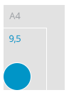 Ronde 9,5 cm