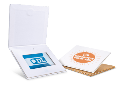 Opheldering pad Ga door Cadeaukaart verpakking bedrukken | Altijd gratis verzending - Drukland