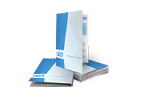 A5 folder drukken en maken De beste kwaliteit Drukland