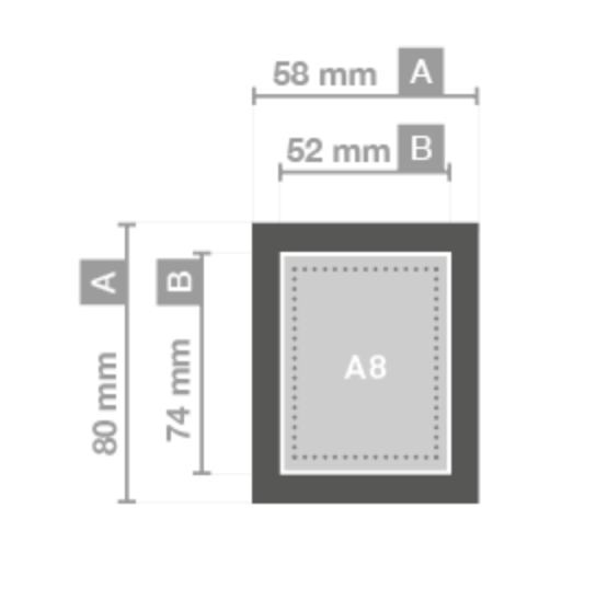 A8 formaat afmetingen populaire - Drukland